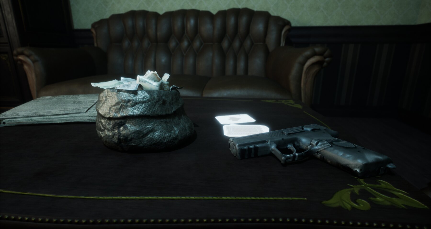 Unreal Engine prop set — table props